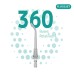 FlossJet 5 punte di ricambio per filo interdentale FlossJet Water Flossers, punte di ricarica per FlossJet, compatibili con irrigatori orali e filo interdentale FlossJet